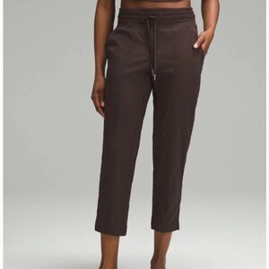 Lululemon Cropped Dance Studio Pants in Dark Brown size 8